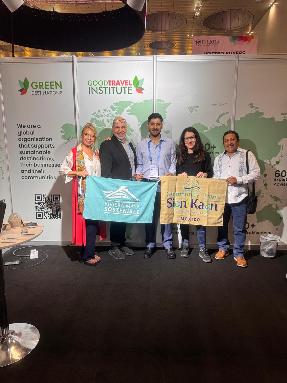 CTSK at the Green Destinations stand