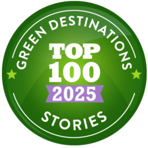 Green Destinations Top 100 Stories 2025 badge earned by Sian Ka´an